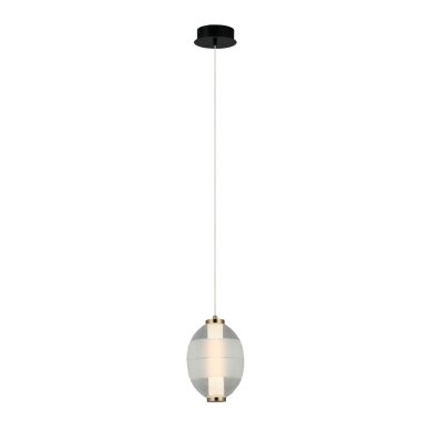Pakabinamas šviestuvas Rinot PND-45372-1-WH-CL