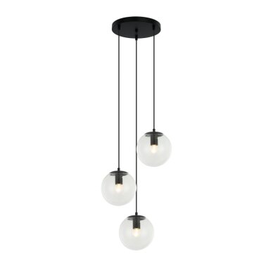 Pakabinamas šviestuvas Sarpo PND-58867-3S-BK 2 Pakabinamas šviestuvas Sarpo PND-58867-3S-BK 2