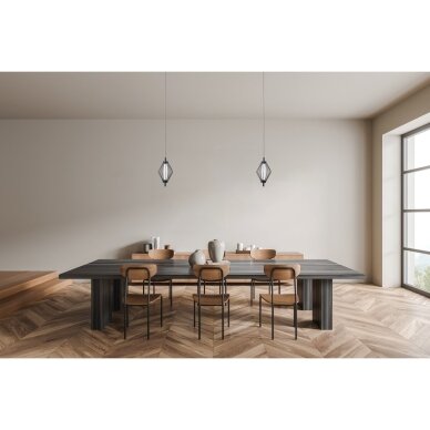 Pakabinamas šviestuvas Sevil PND-34403-1-BK 1 Pakabinamas šviestuvas Sevil PND-34403-1-BK 1