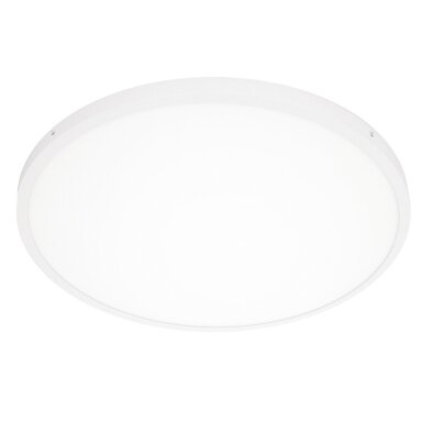 Pelaro PLF-7001-600R-WH-3K modernus LED plafonas, baltas, 60 cm