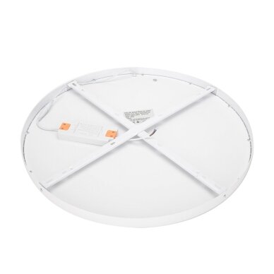 Pelaro PLF-7001-500R-WH-4K modernus LED plafonas, baltas, 50 cm 3