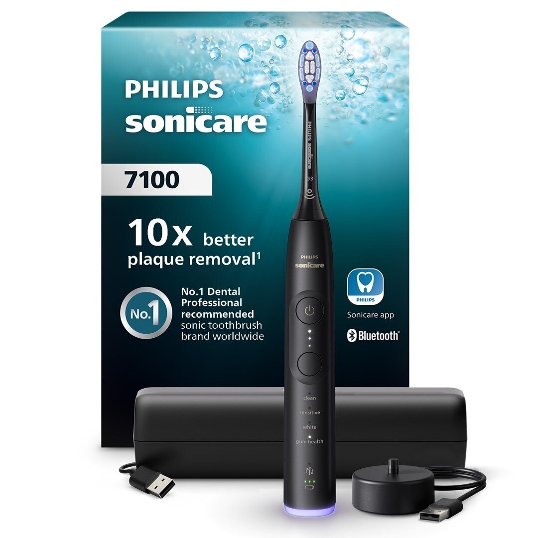 Philips Sonicare Series 7100 HX7421/01 įkraunamas Sonic elektrinis dantų šepetėlis 1 Philips Sonicare Series 7100 HX7421/01 įkraunamas Sonic elektrinis dantų šepetėlis 1