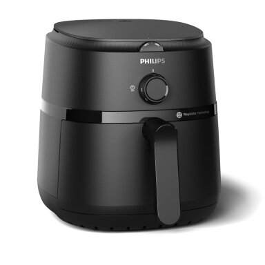 Philips 1000 Series NA120/00 karšto oro gruzdintuvė, 4,2 l, juoda