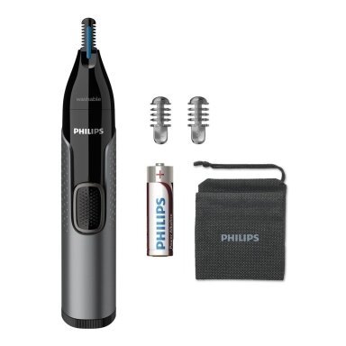 Philips nosies, ausų ir antakių trimeris, pilkas