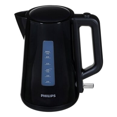 „Philips HD9318/20“ elektrinis virdulys, 1,7 l, 2200 W, juodas 1 „Philips HD9318/20“ elektrinis virdulys, 1,7 l, 2200 W, juodas 1