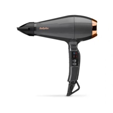 Plaukų džiovintuvas BaByliss 6719DE, 2200 W, juodas, jonizacija, difuzorius