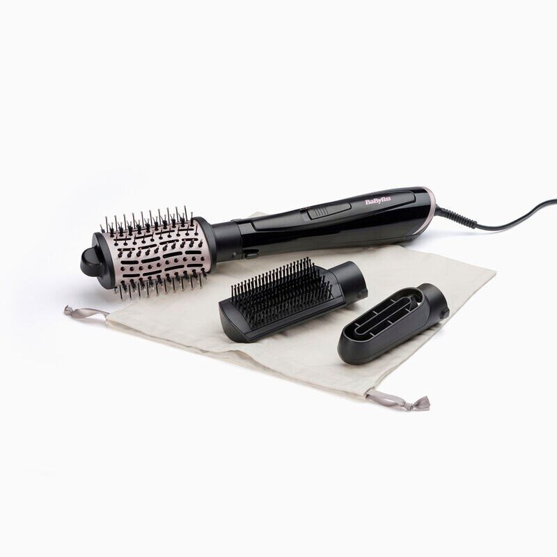 Plaukų džiovintuvas ir formavimo šepetys BaByliss STYLE SMOOTH 1000 AS128E, 1000 W, juodas 2 Plaukų džiovintuvas ir formavimo šepetys BaByliss STYLE SMOOTH 1000 AS128E, 1000 W, juodas 2