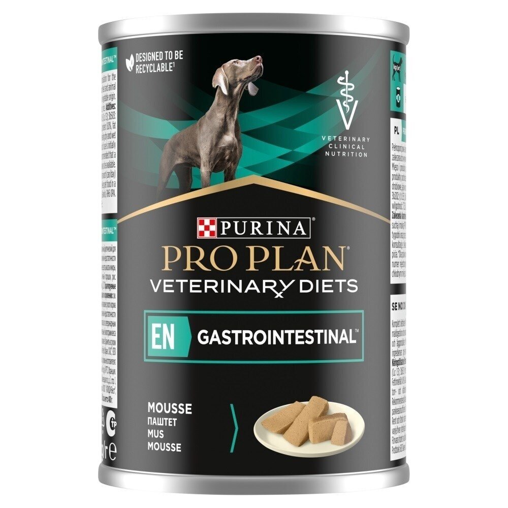 PURINA Pro Plan Veterinary Diets Canine EN Gastrointestinal - šlapias šunų ėdalas - 400 g PURINA Pro Plan Veterinary Diets Canine EN Gastrointestinal - šlapias šunų ėdalas - 400 g