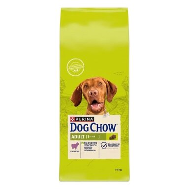Purina Dog CHOW suaugusiam šuniui, 14 kg, ėriena