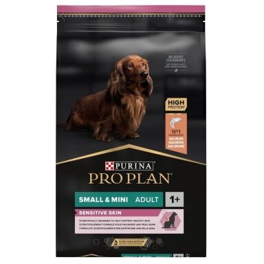 Purina PRO PLAN Small & Mini Adult Sensitive Skin 7 kg lašiša