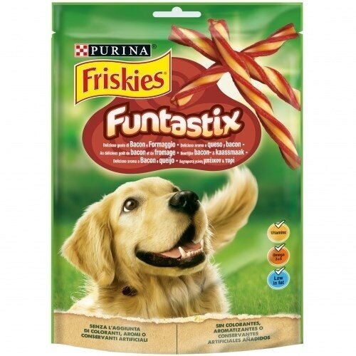 Purina Friskies Funtastix 175 g sausas ėdalas suaugusiems