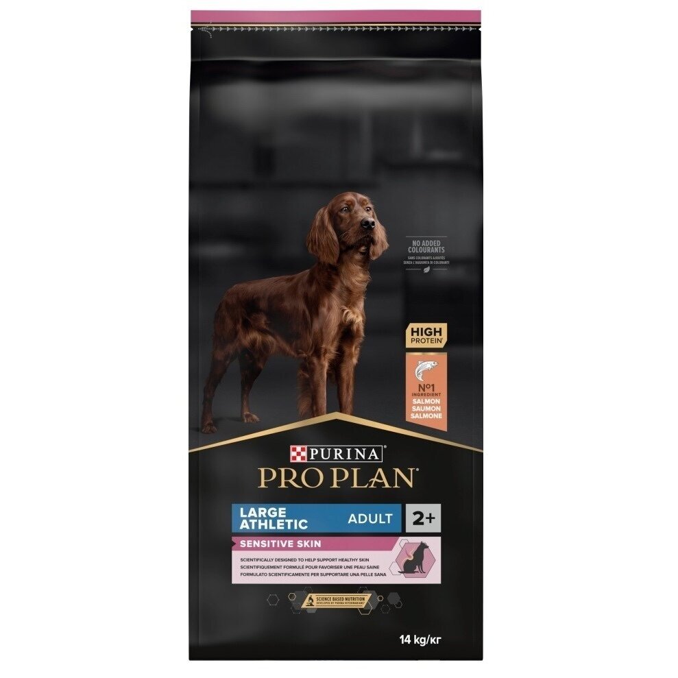 PURINA Sensitive Skin Large Athletic Adult Salmon - sausas šunų maistas - 14 kg PURINA Sensitive Skin Large Athletic Adult Salmon - sausas šunų maistas - 14 kg
