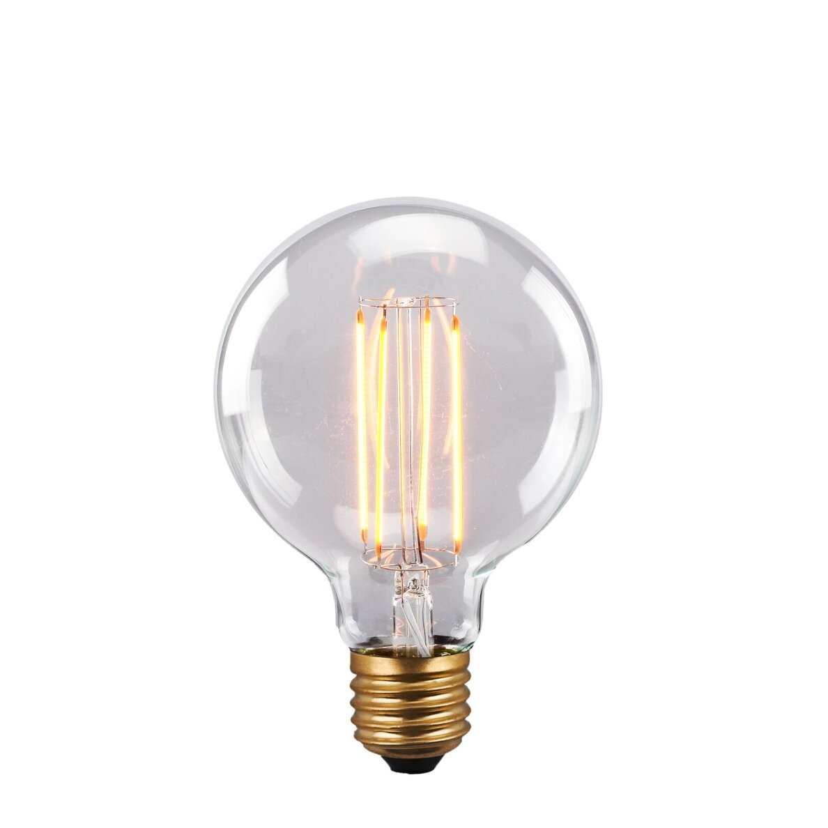 Retro LED Lemputė E27 6W, skaidri, 17,3 cm Retro LED Lemputė E27 6W, skaidri, 17,3 cm