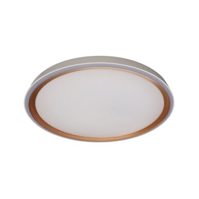 Rende PLF-63728-3K4K6K-GD-WH-SL modernus LED plafonas, auksinis/baltas, 52 cm 2 Rende PLF-63728-3K4K6K-GD-WH-SL modernus LED plafonas, auksinis/baltas, 52 cm 2