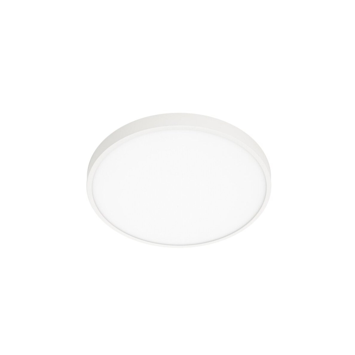 Riberio PLF-75689-WH-4K modernus LED plafonas, juodas, 28 cm