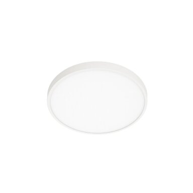 Riberio PLF-75689-WH-4K modernus LED plafonas, juodas, 28 cm