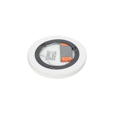 Riberio PLF-75689-WH-4K modernus LED plafonas, juodas, 28 cm 2