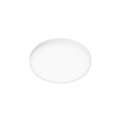 Riberio PLF-75689-WH-4K modernus LED plafonas, juodas, 28 cm