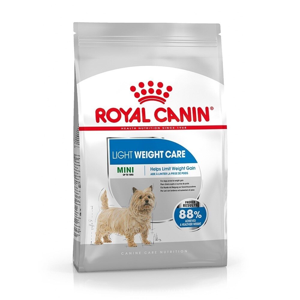 Royal Canin CCN MINI LIGHT WEIGHT CARE - sausas ėdalas suaugusiems šunims - 3 kg Royal Canin CCN MINI LIGHT WEIGHT CARE - sausas ėdalas suaugusiems šunims - 3 kg