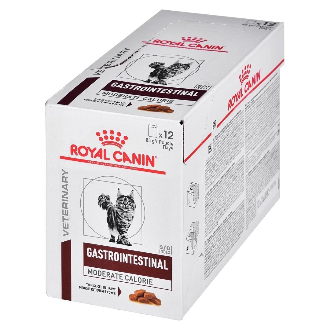ROYAL CANIN Gastrointestinal Medium Calorie - šlapias kačių ėdalas - 12 x 85 g