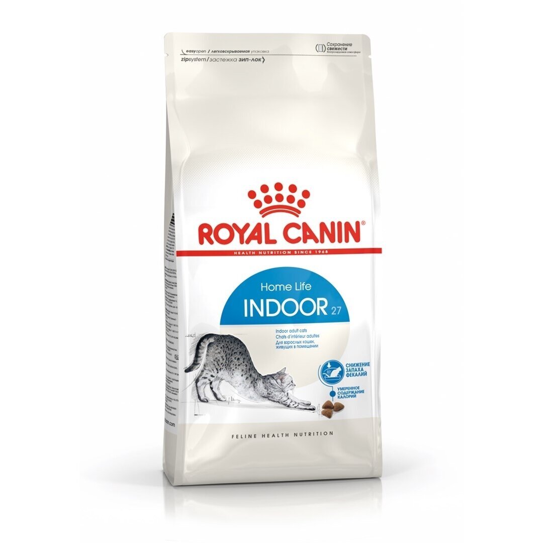 ROYAL CANIN Indoor 27 - sausas kačių ėdalas - 2 kg