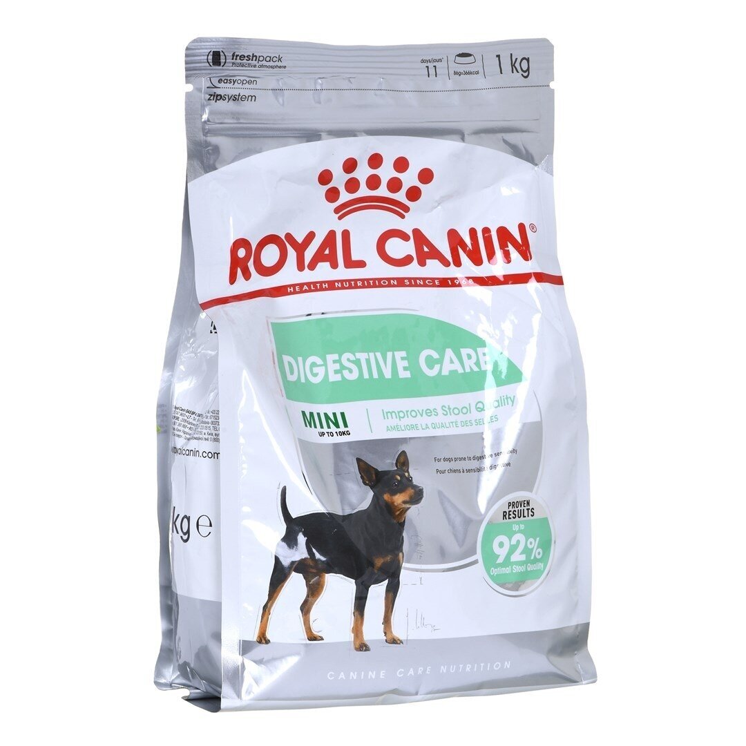 ROYAL CANIN Mini Digestive Care - sausas šunų ėdalas suaugusiems mažų veislių šunims - 1 kg ROYAL CANIN Mini Digestive Care - sausas šunų ėdalas suaugusiems mažų veislių šunims - 1 kg