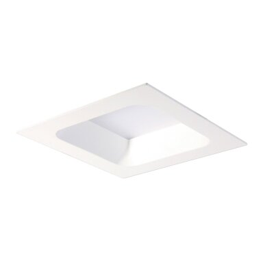 Rossi Square IP44 DG-205S/WK-WW įleidžiamas LED šviestuvas, baltas, 20x20 cm