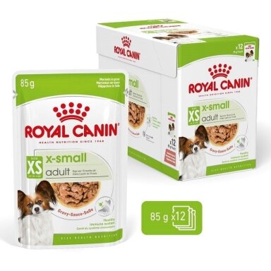 ROYAL CANIN Adult XS-Small - šlapias šunų ėdalas - 12 x 85 g