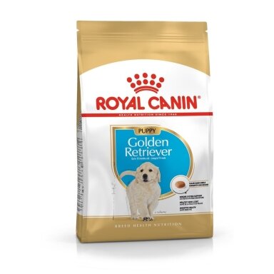 ROYAL CANIN auksaspalvių retriverių šuniukų sausas šunų maistas – 12 kg