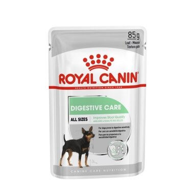 ROYAL CANIN CCN DIGESTIVE CARE LOAF - šlapias ėdalas suaugusiems šunims - 12 x 85 g