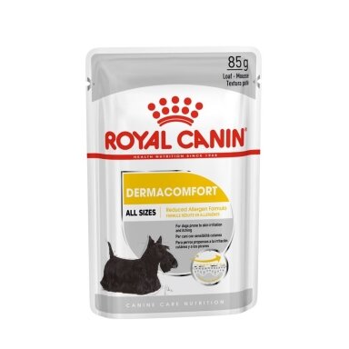 ROYAL CANIN Dermacomfort - Šlapias šunų ėdalas - 12 x 85 g