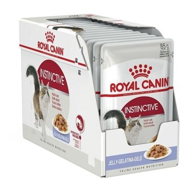 ROYAL CANIN FHN Instinctive drebučiuose - šlapias ėdalas suaugusioms katėms - 12 x 85 g