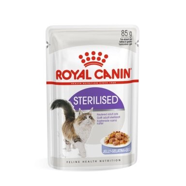 ROYAL CANIN FHN sterilizuotas padaže - šlapias ėdalas suaugusioms katėms - 12 x 85 g