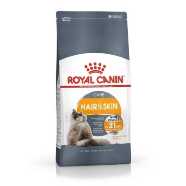 Royal Canin Hair & Skin Care sausas kačių ėdalas suaugusioms katėms, 2 kg