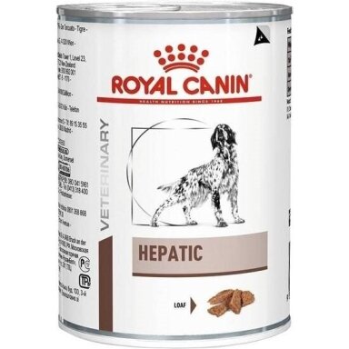 ROYAL CANIN Hepatic - Šlapias šunų ėdalas - 420 g