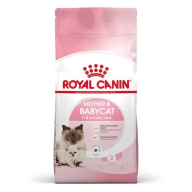 Royal Canin Mother & Babycat sausas kačių maistas suaugusioms paukštienos veislėms, 4 kg