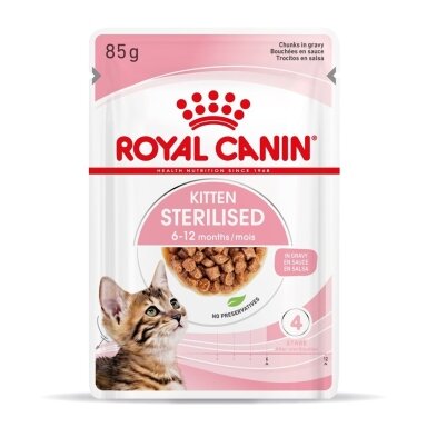 „Royal Canin“ sterilizuotas padažas 12 x 85 g
