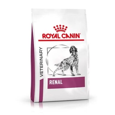 ROYAL CANIN veterinarinis sausas šunų maistas inkstų ligai (Renal) - 2 kg