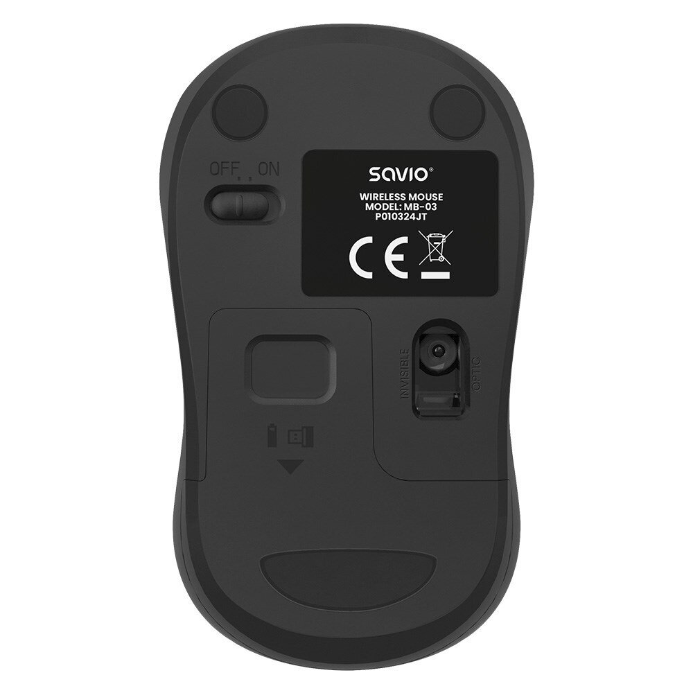 SAVIO MB-03 belaidė pelė 1 SAVIO MB-03 belaidė pelė 1