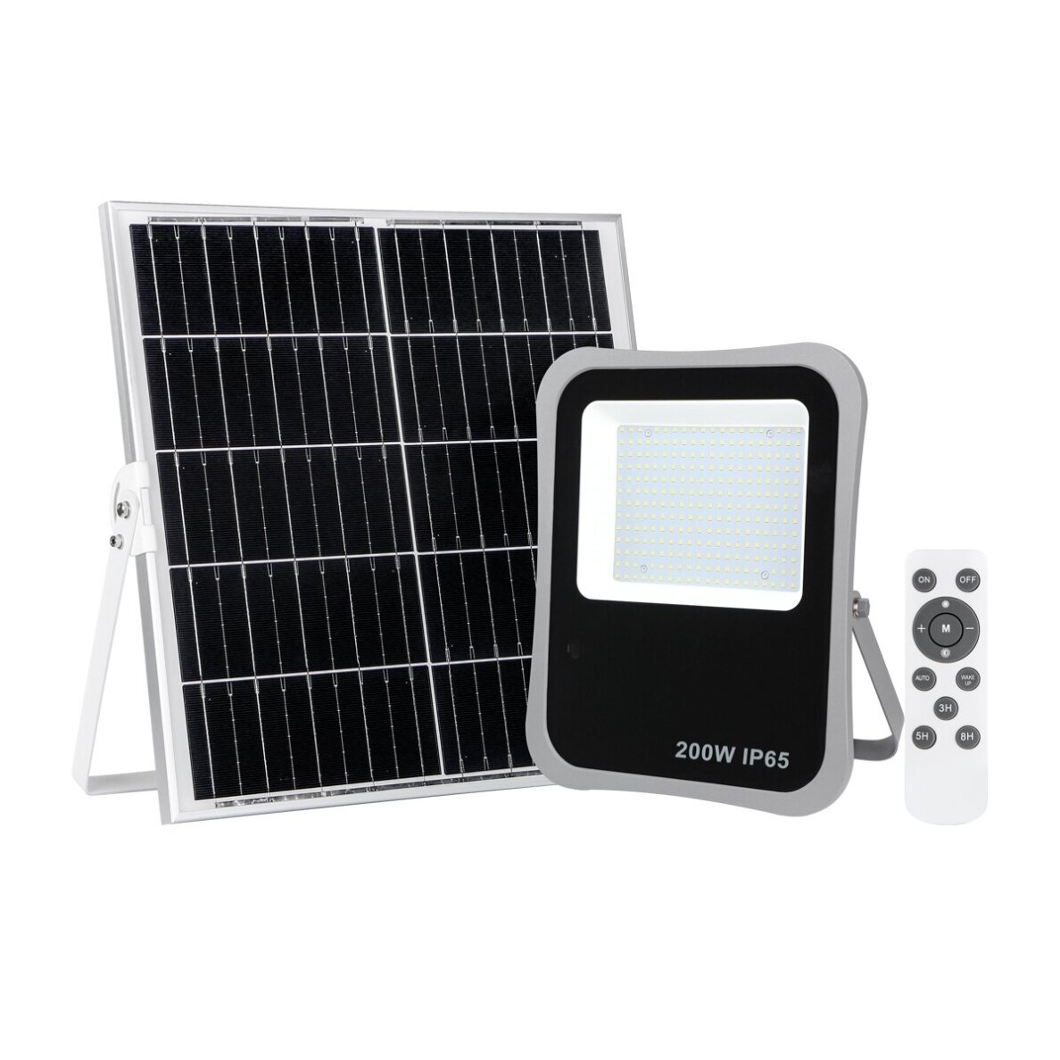 Saulės Energija Įkraunami Šviestuvai Bares SLR-73142-200W Saulės Energija Įkraunami Šviestuvai Bares SLR-73142-200W