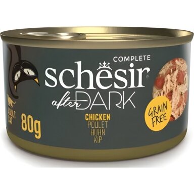 SCHESIR After dark vištienos sultinyje - šlapias kačių ėdalas - 80 g