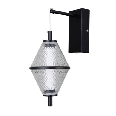 Sieniniai šviestuvai Fuente WL-34395-1-BK