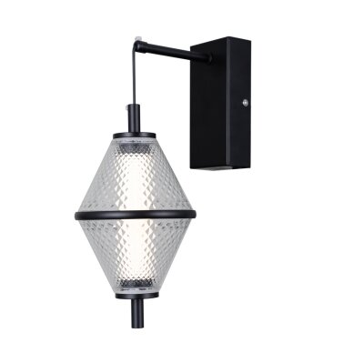 Sieniniai šviestuvai Fuente WL-34395-1-BK 2