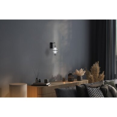 Sieniniai šviestuvai Fuente WL-34395-1-BK 1