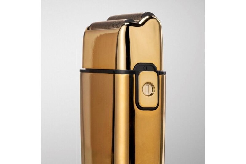 Mobilna golarka akumulatorowa BaByliss PRO Double Foil Metal Shaver Gold FXFS2GE 4