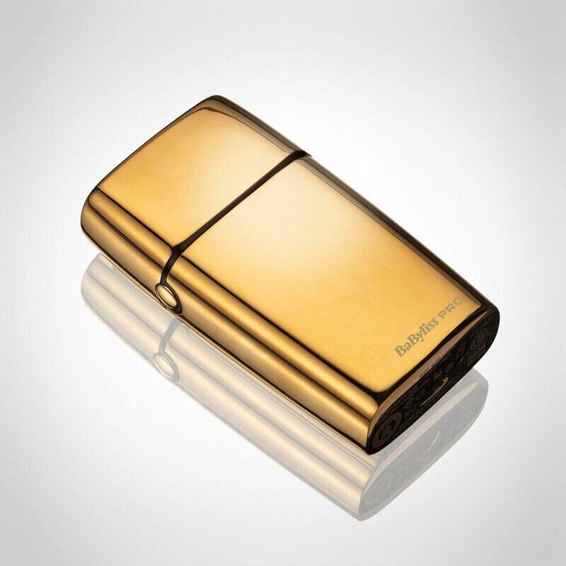 Mobilā uzlādējamā skuveklis BaByliss PRO Double Foil Metal Shaver Gold FXFS2GE 3