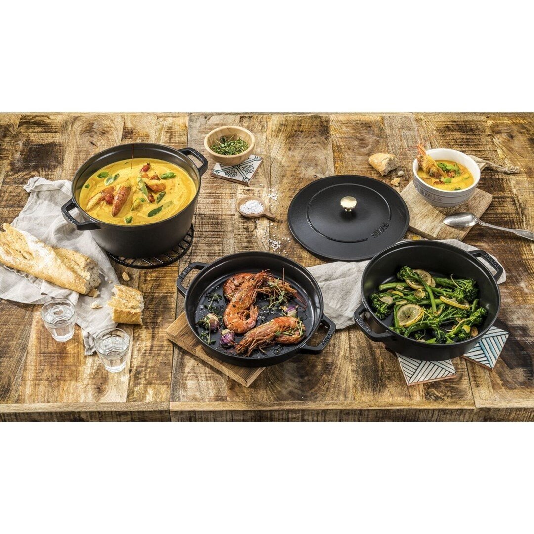 Staub La Cocotte 4,2 L apvalus ketaus troškinimo indas 4 Staub La Cocotte 4,2 L apvalus ketaus troškinimo indas 4