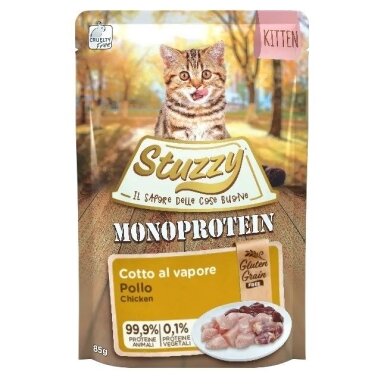 STUZZY Monoprotein Kitten Chicken - šlapias kačiukų maistas - 85 g