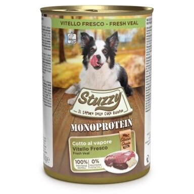 STUZZY Monoprotein Veal - šlapias šunų ėdalas - 400 g