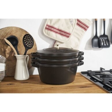 Staub La Cocotte 4,2 L apvalus ketaus troškinimo indas 5